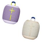 Ultimate Ears UE WONDERBOOM 4 (Bundle of 2) Wireless Portable Bluetooth Speakers - Enchanting Lilac + Sand Beige