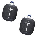 Ultimate Ears UE WONDERBOOM 4 (Bundle of 2) Wireless Portable Bluetooth Speakers - 2x Active Black