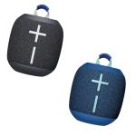 Ultimate Ears UE WONDERBOOM 4 (Bundle of 2) Wireless Portable Bluetooth Speakers - Active Black + Cobalt Blue