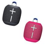 Ultimate Ears UE WONDERBOOM 4 (Bundle of 2) Wireless Portable Bluetooth Speakers - Active Black + Hyper Pink