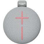 Ultimate Ears UE MINIROLL Wireless Portable Bluetooth Speaker - Grey IP67 Waterproof - Dustproof & Rugged - USB-C Charging - Up to 40m Range - PartyUp with Auracast - Up to 12 Hours Playtime - 2 Year Warranty