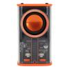 Valore 5W Pocket Wireless Portable Bluetooth Speaker - Orange USB-C Charging - Stereo Pairing - RGB Rhythm Lighting