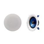 Yamaha IC800 8" In-Ceiling Speakers (Pair) - White - Up to 140W power - 50Hz-28kHz - 90dB at 8 ohms - Magnetic grille & easy install