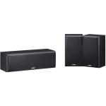 Yamaha NS-P51 Speaker Pack NS-C51 60W Passive Centre Speaker + NS-B51 50W Passive Surround Speakers (Pair) - Wall-mountable