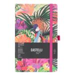 Castelli QO4IE-003 Castelli Notebook Eden Mid Ruled Tropical