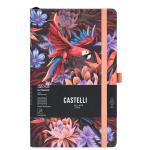 Castelli QO4IE-004 Castelli Notebook Eden Mid Ruled Wild Garden