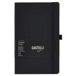 Castelli QO4LU-635 Castelli Notebook All Colour Mid Ruled Black