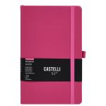 Castelli QO4LU-642 Castelli Notebook All Colour Mid Ruled Fuchsia