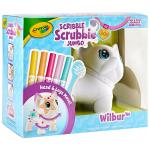 Crayola 74 0222 Crayola Scribble Scrubbie Poseable Jumbo Pet - Wilbur