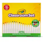 Crayola 58 8440 Crayola Supertips Markers Classroom Set 240 Pieces