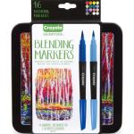 Crayola 58 6502 Crayola Signature Blending Markers 16 Pieces