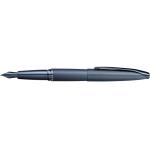 Cross 886-45MJ Cross ATX Etched Diamond Pattern Dark Blue Medium Nib Fountain Pen
