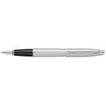Cross AT0116-16MS Cross Calais Satin Chrome Medium Nib Fountain Pen