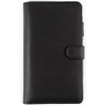 DEBDEN 817940 Debden Dayplanner Organiser Personal Slim Snap Closure PU Black
