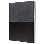 DEBDEN 823406 Debden Vanessa Notebook A5 Ruled 192 Pages Black