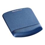 Fellowes PlushTouch 9287301 Wrist Rest Mouse Pad - Blue