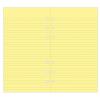 Filofax Organiser Refill Notepad Ruled Yellow - Personal
