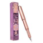 Ferris Wheel Press ACRSL-F-ED2404 FWP Fountain Pen Aluminium Carousel Rose Petal Plush Fine