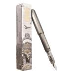 Ferris Wheel Press ACRSL-F-ED2506 FWP Fountain Pen Aluminium Carousel Highland Smoke Fine
