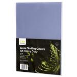 Icon Binding Covers A4 Clear 200mic, Pack of 20
