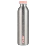 Milan Stainless Steel Isothermal Bottle Silver Series - 590ml - Pink