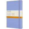 Moleskine QP060B42 Notebook Large Ruled Hydrangea Blue Hard