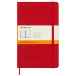 Moleskine QP060R Notebook Large Scarlet Red Hard Cover Ruled