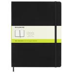 Moleskine QP092 Notebook XL Black Hard Cover Plain