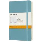 Moleskine QP611B35 Notebook Pocket Ruled Reef Blue Soft