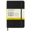 Moleskine QP612 Notebook Pocket Black Soft Cover Square