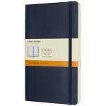 Moleskine QP616B20 Notebook Large Ruled Sapphire Blue Soft