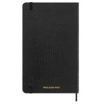 Moleskine QP616BKVBOABOX LE Vegea Notebook Boa Black Large Ruled Soft Cover w/Gift Box