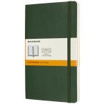 Moleskine QP616K15 Notebook Large Ruled Myrtle Green Soft