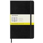Moleskine QP617 Notebook Large Black Soft Cover Square