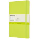 Moleskine QP618C2 Notebook Large Plain Lemon Green Soft