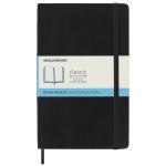 Moleskine QP619 Notebook Large Black Soft Cover Dot