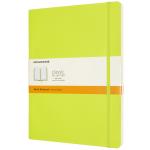 Moleskine QP621C2 Notebook XL Ruled Lemon Green Soft
