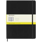 Moleskine QP622 Notebook XL Black Soft Cover Square