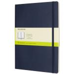 Moleskine QP623B20 Notebook XL Sapphire Blue Soft Cover Plain