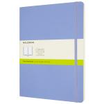 Moleskine QP623B42 Moleskine Notebook XL Plain Hydrangea Blue Soft