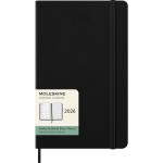 Moleskine DHB12WN3Y26 Moleskine Diary 12 Month Weekly + Notes HC Large Black 2026
