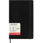 Moleskine DSB12DC3Y26 Moleskine Diary 12 Month Daily SC Large Black 2026