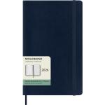Moleskine DSB2012WN3Y26 Moleskine Diary 12 Month Weekly + Notes SC Large Sapphire Blue 2026