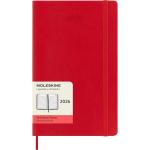 Moleskine DSF212DC3Y26 Moleskine Diary 12 Month Daily SC Large Scarlet Red 2026
