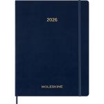 Moleskine DSESNB2012WN7Y26 Moleskine 13 Month Essential Planner SC Weekly Vertical XXL Sapphire Blue 2026