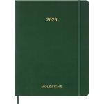 Moleskine DSESNK1512WN7Y26 Moleskine 13 Month Essential Planner SC Weekly Vertical XXL Myrtle Green 2026