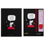 Moleskine LEPE01SET Moleskine LE Set Peanuts NB Large Ruled + 12 Blackwing Soft Pencils + Sharpener