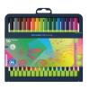 Schneider Fineliner Line-Up 0.4mm assorted Adjustable pencil case stand 16 pieces