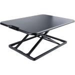 StarTech.com LAPTOP-SIT-STAND Standing Desk Converter for Laptop, Up to 8kg/17.6lb, Height Adjustable Laptop Riser, Table Top Sit Stand Desk Converter - 8 kg Load Capacity - 4.6 cm Height x 47 cm Width - Desk - Steel - Black