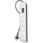 Belkin 4 Outlet Surge Protection Strip with 2m Power Cord